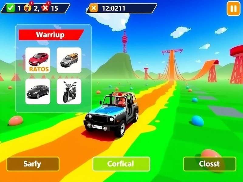 Holi Race Ace vehicle customization screen